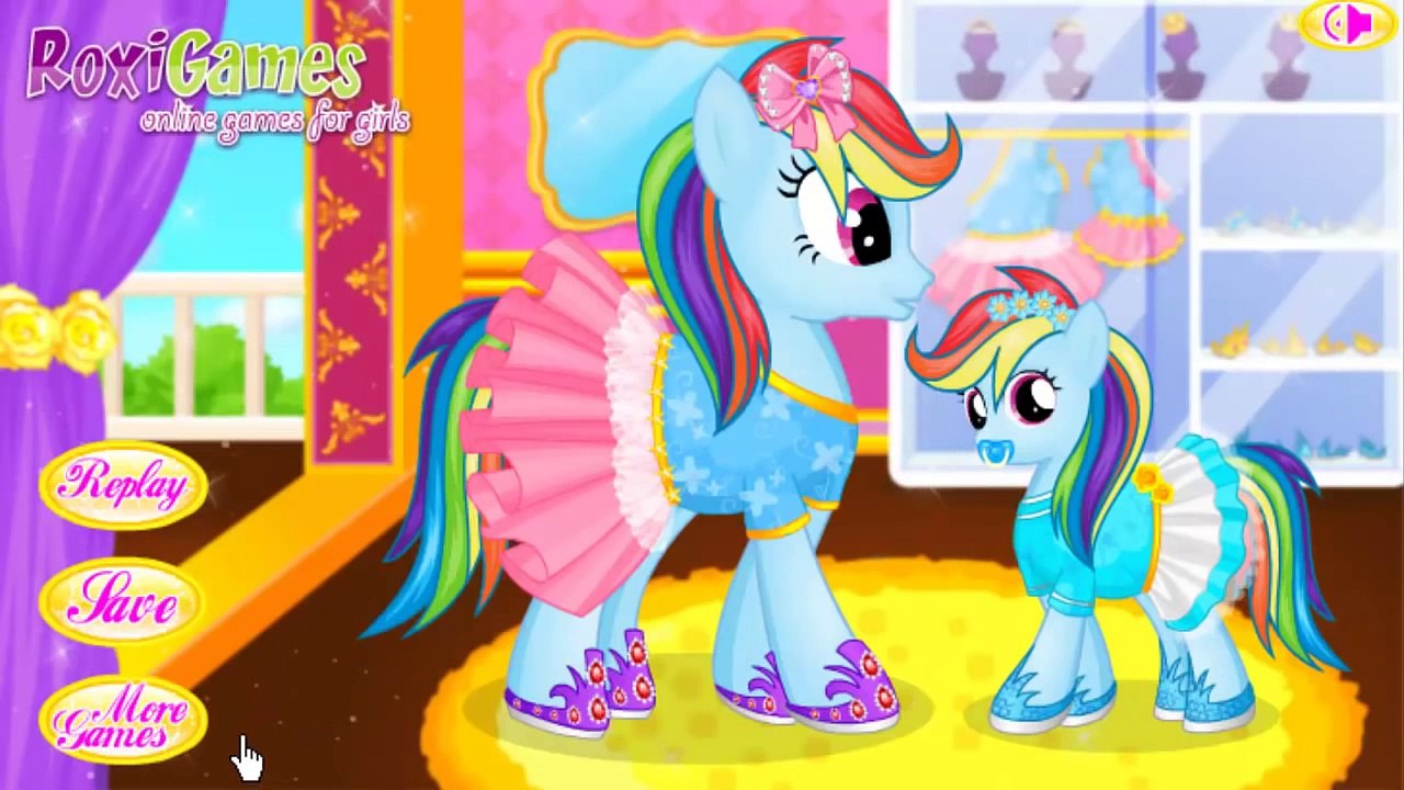 My Little Pony PREGNANT Twilight Sparkle Pinkie Pie Rainbow Dash Gives Birth - Baby Games