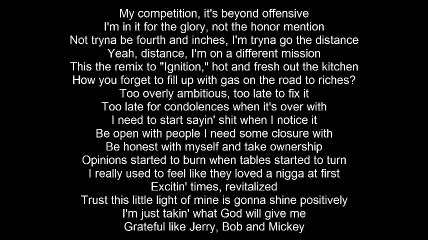 Drake - Lose You (Lyrics)