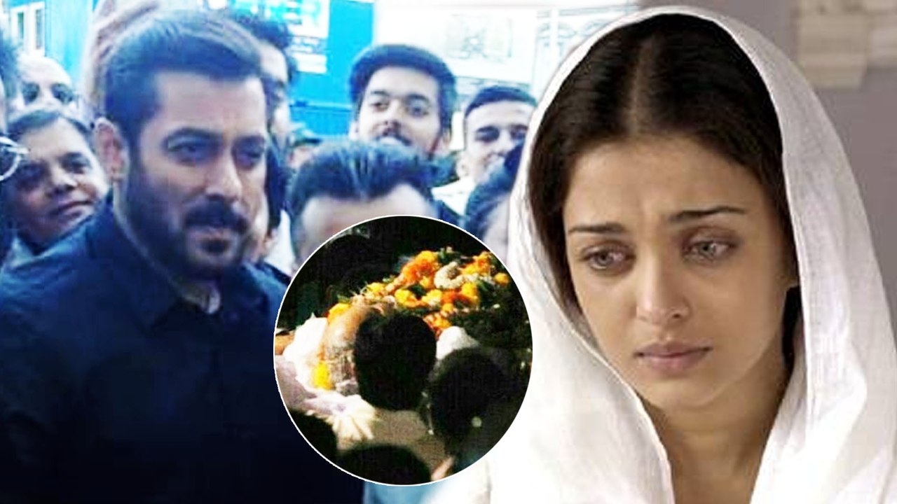 Aishwarya Rai Father Krishnaraj Rai’s Funeral, Salman Khan SPOTTED At Tiger Zinda Hai Sets