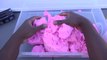 DIY How To Make Kinetic Sand Truck Container Heavy loader Magic Sand Learn Colors-tEqENlbsy