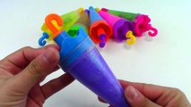 Glitter Slime Clay Ice Cream Popsicles Umbrella Clay Slime Surprise Toys Rainbow Learning Colors-8