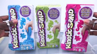 DIY How To Make Colors Kinetic Sand Hello Kitty Learn Colors Kinetic Sand-FElBn