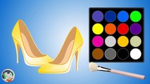 Learn Colors with High Heels _ Learn Colors for Kids - Toddlers - Children - Baby _ Video for Kids-5U
