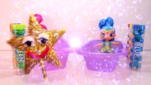 Learn Colors SHIMMER AND SHINE Candy Bath Tub Gumballs Surprise Toys Nick Jr.-nYUXE