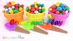 Giant M&M Ice Cream Surprise Toys Chupa Chups Chocolate Kinder Surprise Paw Patrol Learn Colors Kids-4