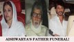 Amitabh Bachchan And Shahrukh Khan Attend Aishwarya’s Father Krishnaraj Rai’s Funeral