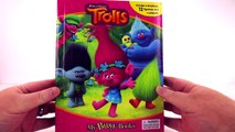DREAMWORKS TROLLS MOVIE TOYS MY BUSY BOOKS WITH CHARACTERS POPPY BRANCH DJ SUKI AND MORE-OV