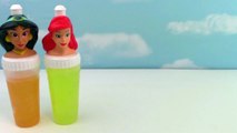 Disney Princess SLIME Surprise Toys Slime Clay Ice Cream Popsicle Molds Frozen Elsa Rainbow Colors-gJGQW
