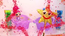 Learn Colors SHIMMER AND SHINE Candy Bath Tub Gumballs Surprise Toys Nick Jr.-n