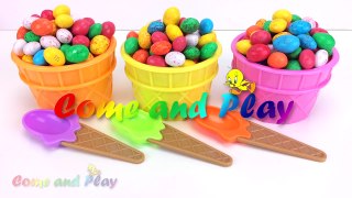Giant M&M Ice Cream Surprise Toys Chupa Chups Chocolate Kinder Surprise Paw Patrol Learn Colors Kids-4-3TSla