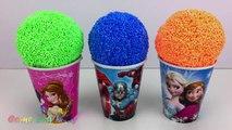 Super Surprise Play Foam Balls Surprise Toys Disney Kinder Joy Learn Colors Numbers Play Doh Ducks-VaV8u