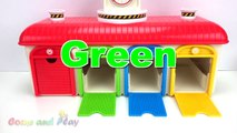Learn Colors Tayo the Little Bus Squishy Balls Garage Playset Surprise Toys Chocolate Candy Play Doh-E
