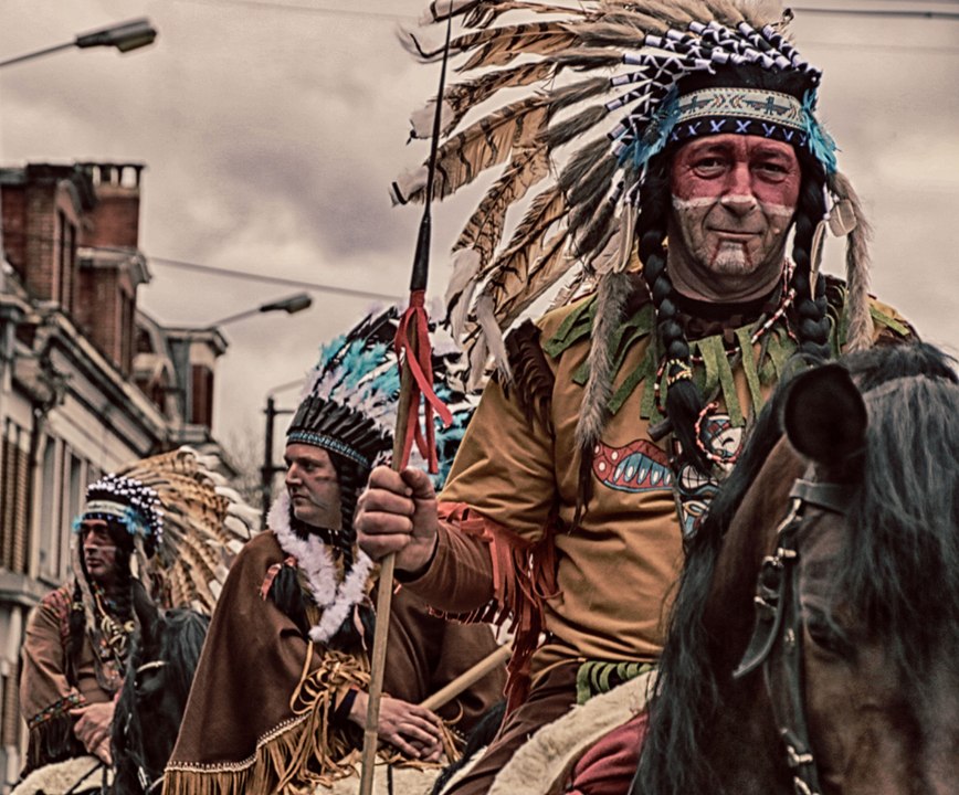 Lespes TV: Quiévrain Cavalcade Far-West 2017