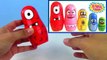 Yo Gabba Gabba Stacking Cups! Learn Colors Nesting Dolls Dinosaur with Surprise Toys ToyBoxMagic-K0