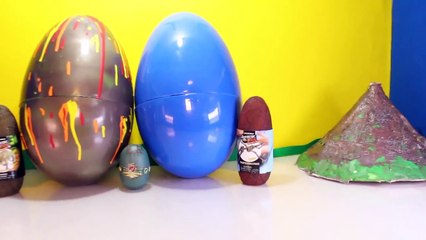 Video herunterladen: Giant DINOSAUR EGGS Surprise Toy Dinosaurs Jurassic World Toys, Volcano Egg, Dino Dig Videos-2HA_ZKL