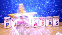 PJ MASKS Alphabet Soup Game LEARN ABCs   Letters Surprise Toys Educational Kids Video-K7sMT