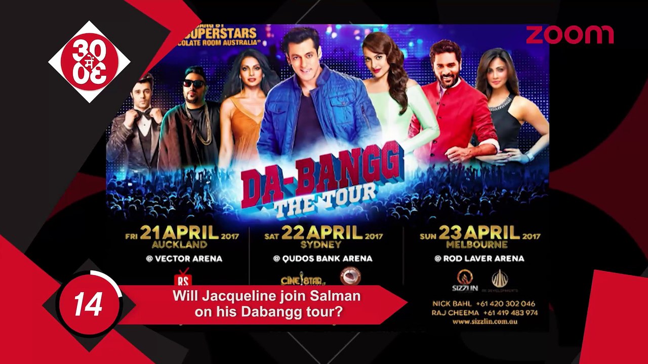 Jacqueline To Join Salman For His Tour,Kangana's Team Asks Kangana To Stay Away From Limelight