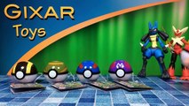 Pokemon Surprise Poke Balls 5 Toys - Klefki, Dedenne, Manaphy, Victini, Jirachi-ED5Xqxd