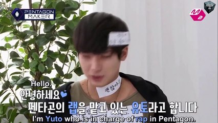 [ENG SUB] Pentagon Maker EP 8 - Yuto - dangerous interview (IR)