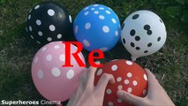 Learn Colours Finger Song Wet Balloons - Nursery Rhymes Family Balloon Songs for Kids Collection--Hv