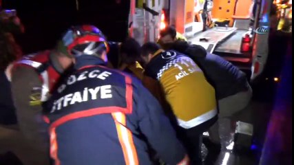 TEM Otoyolunda Feci Kaza