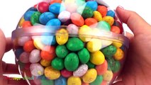 Giant M&M Chocolate Orb Surprise Toys Disney Ooshies Paw Patrol Learn Colors Play Doh Ice Cream Kids-AvSisaQ