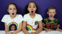 Giant Gummy Gators - Giant Gummy Worm VS Gross Real Food Candy Challenge! - Kids React!-83