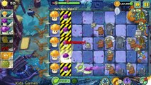Plants vs. Zombies 2 Dark Ages: ZOMBIE KING Night 16 & 17 (iOS Face Cam) Magnet Shroom