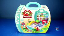 Learn Colors and Names Vegetables with Grocery Toys Playset - Learning videos for kids-9Vm