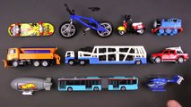 Learning Street Vehicles for Kids #3 - Hot Wheels, Matchbox, Tomica トミカ Cars and Trucks, Siku-Ap8uz