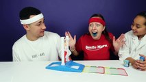 Giant Gummy Gators - Giant Gummy Worm VS Gross Real Food Candy Challenge! - Kids React!-83XSEPW_R