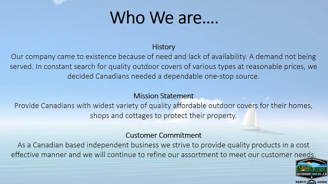 Pedal Boat Covers | outdoorcovers.ca