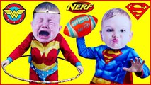 ALL STAR SPORTS Crying Babies Superheroes in Real Life CRYING BABY Compilation with Superman Batman-zFg