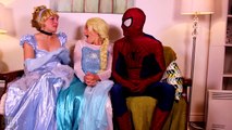 Frozen Elsa Turns into a BAD BABY! w_ Spiderman Pink Spidergirl Joker Anna! Funny Superhero Video  -)-xWa6iOVZ