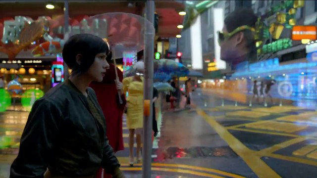 Scarlett Johansson In Scenes and Behind The Scenes Of 'Ghost In The Shell'
