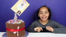 Surprise Rainbow Magic Book Smarties Chocolate Candy Cake - Toys AndMe Celebra