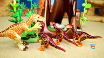 Playmobil Dinosaurs Deinonychus and Velociraptors Toys For Kids Building Set Build Review-w23k