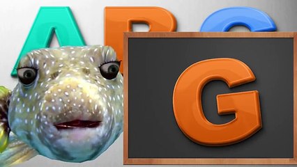 Alphabet ABC SONG with Sea Animals & Sounds - KIDS Science (Part 2)