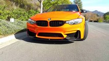 NEW BMW M3 Fire Orange _ Competition Package _ Exhaust Sound _ 20' M Wheels _ BMW Review