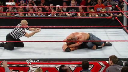 Raw  John Cena vs. Triple H