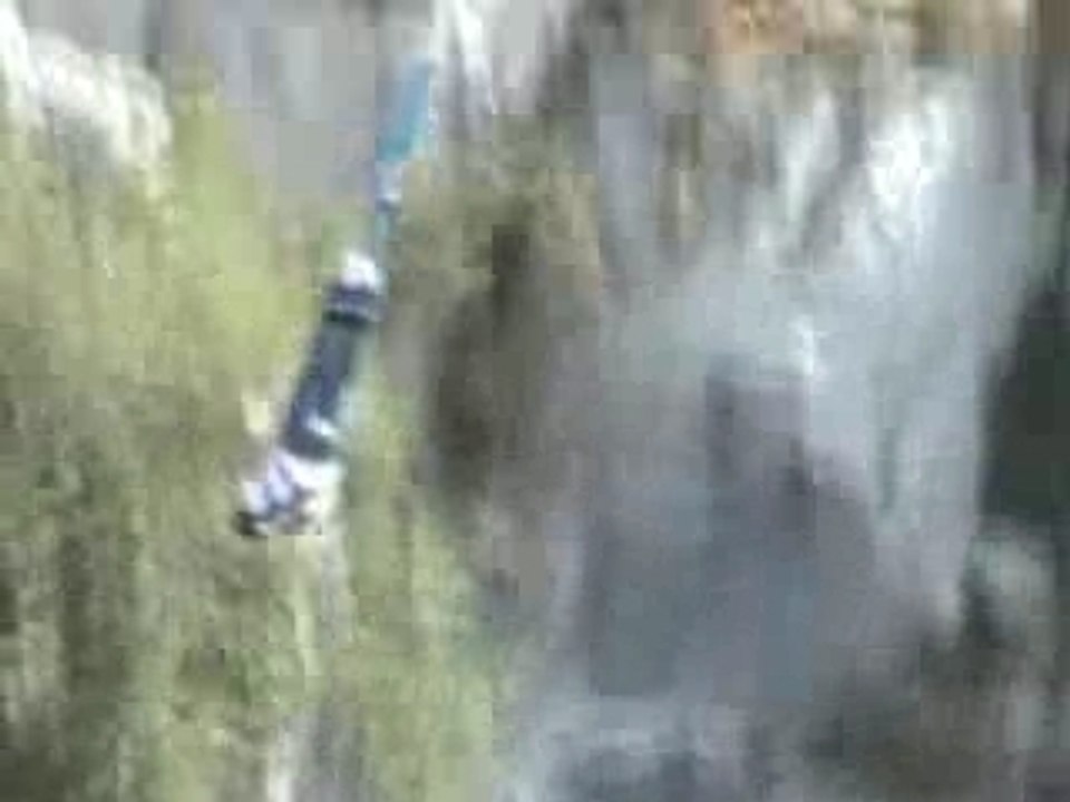 Saut Vincent : Pont Artuby septembre 2007