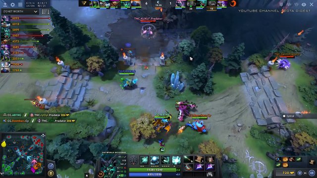 TNC vs Clutch Losers Match Kiev Major 2017 SEA Highlights Dota 2_5