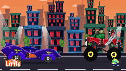 Monster Truck Vs Sports Car | Kids Video | Kids Toy Race