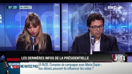 QG Bourdin 2017: Fillon/Macron: le duel du débat télévisé de ce soir ?  – 20/03