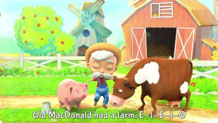 Old MacDonald Had a Farm - THE BEST Songs for Children from Hello Mr. Freckles! | LooLoo K