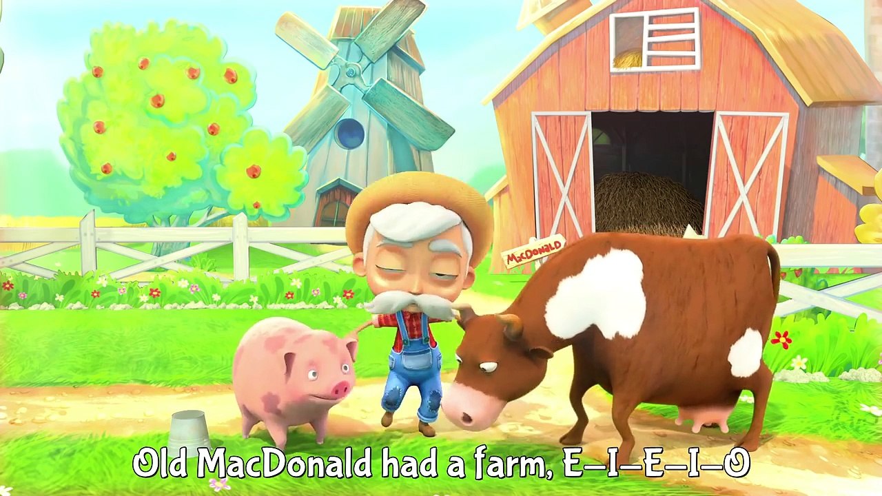 Old MacDonald Had a Farm - THE BEST Songs for Children from Hello Mr. Freckles! | LooLoo K