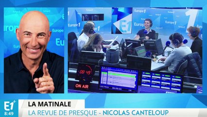 Nicolas Dupont-Teigneux avec les journalistes et Bruxelles