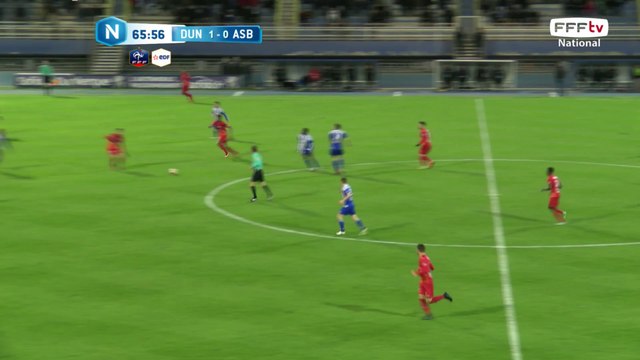 La tête de Banza qui passe juste au dessus