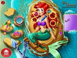 Disney Princess Ariel Mermaid VS Frozen Elsa Mermaid Heal and Spa Dress Up Games Compilati