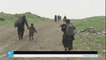 استمرار معاناة المدنيين مع اشتداد المعارك في الموصل